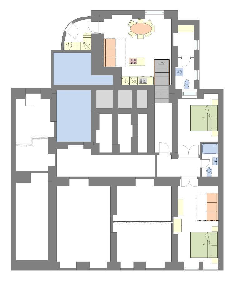 Modern And Spacious Apartments In City Center Praga Esterno foto